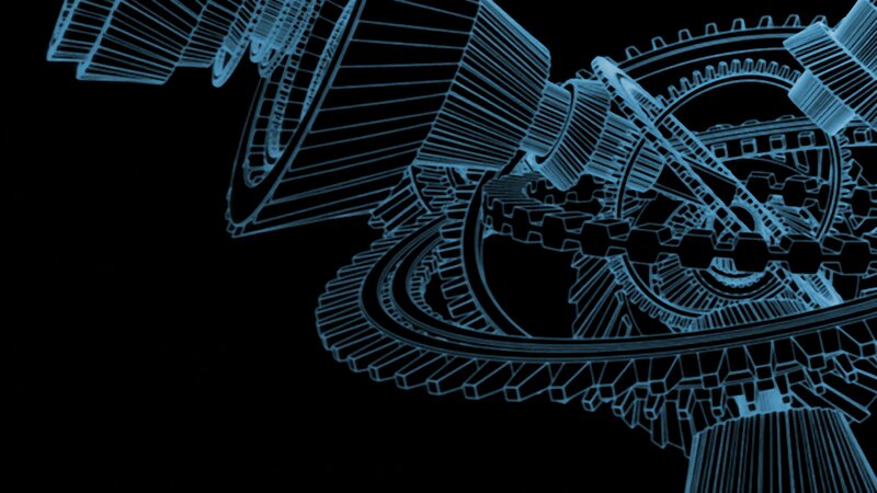 Mechanical Gears Assembly