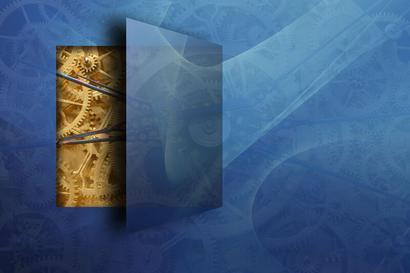 Mechanical gears background