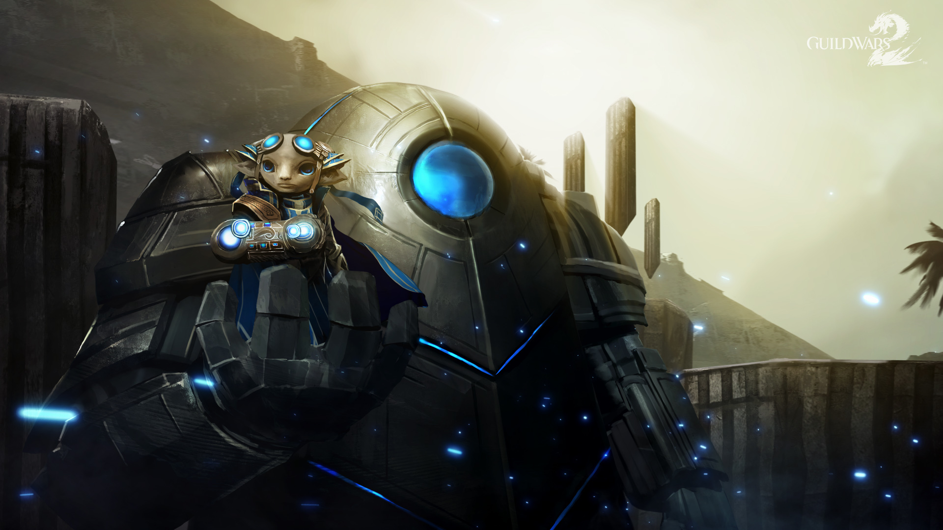 Mechanical giant with small pilot