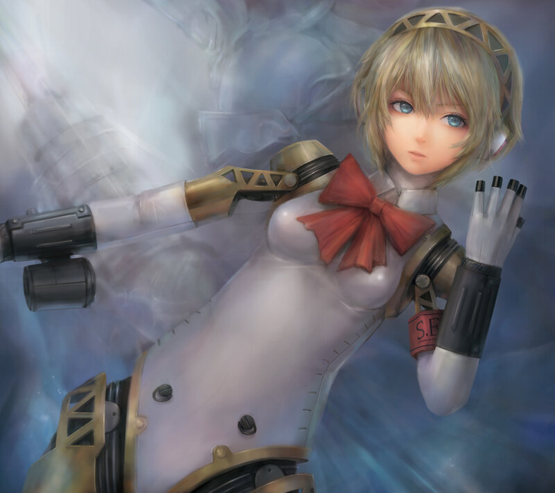 Mechanical Girl with Bow