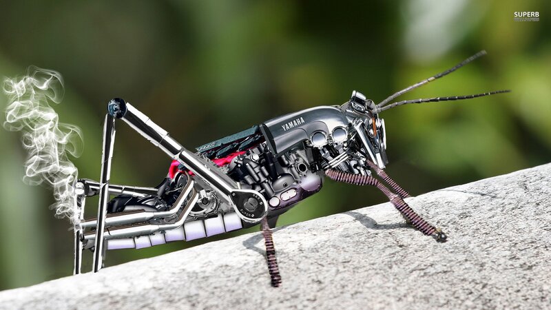 Mechanical Grasshopper