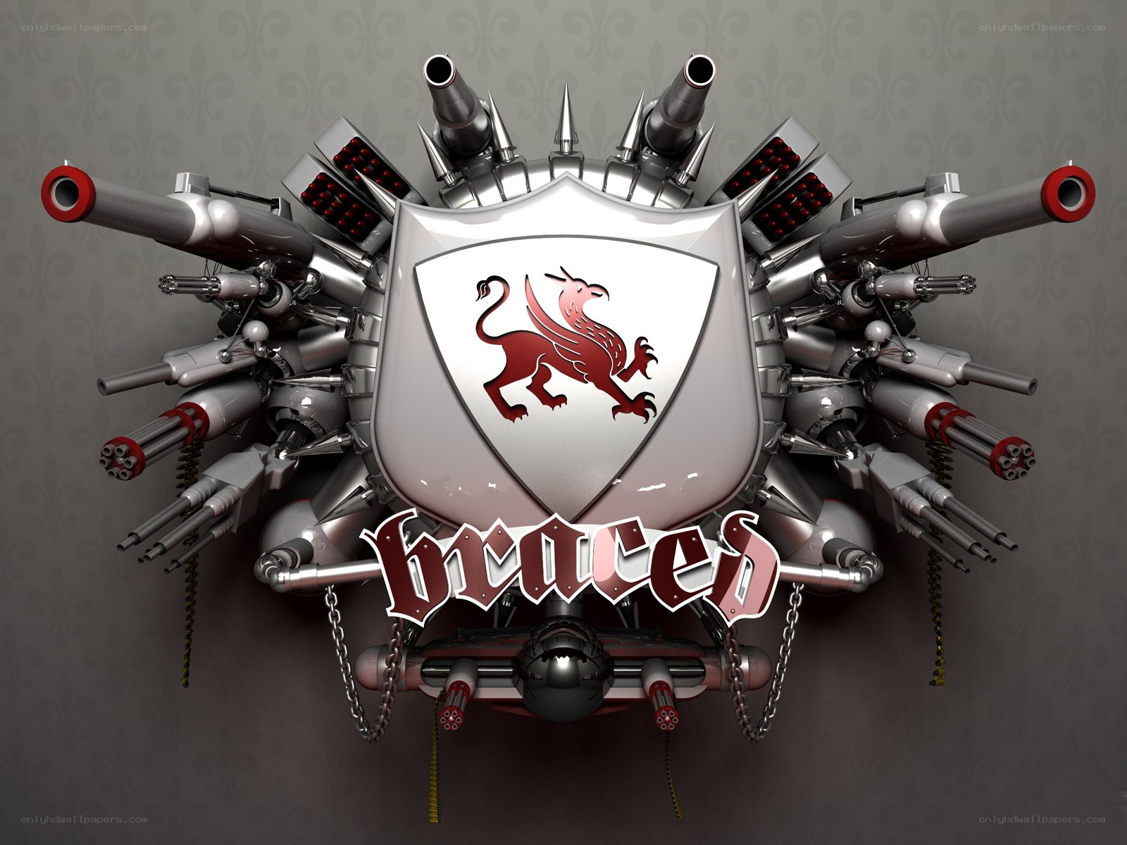 mechanical griffin emblem