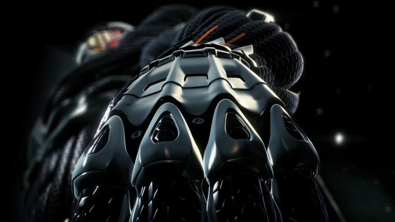 Mechanical Hand in Space