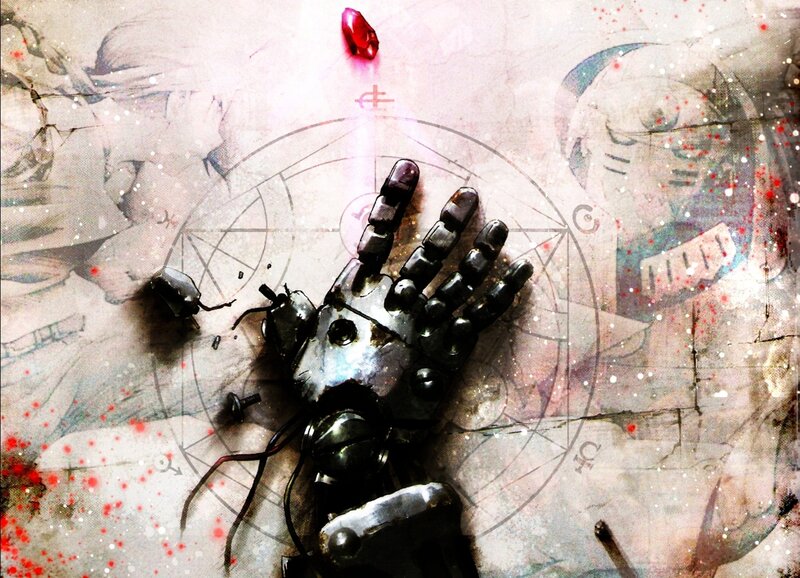 Mechanical Hand on Diagram