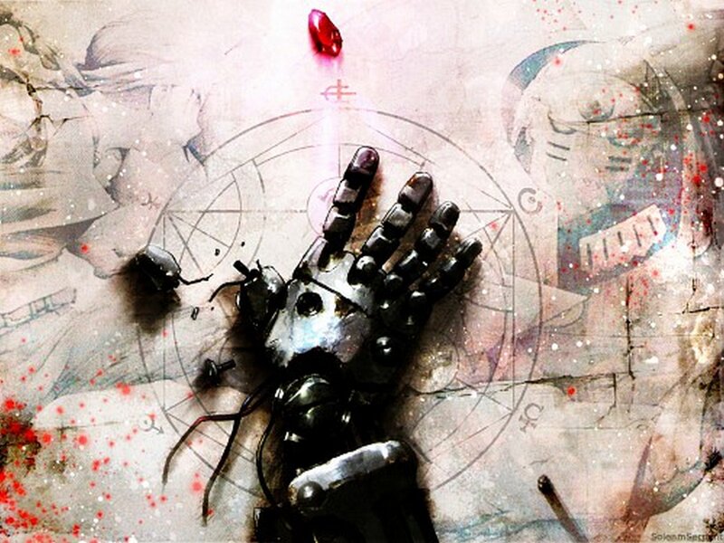 Mechanical Hand on Ground