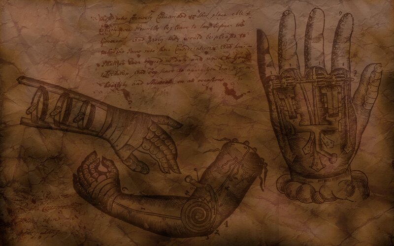 mechanical hand schematics