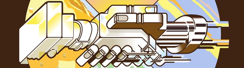 Mechanical Hands Shaking