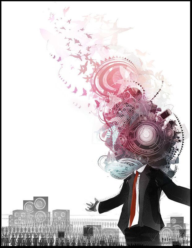 mechanical head man