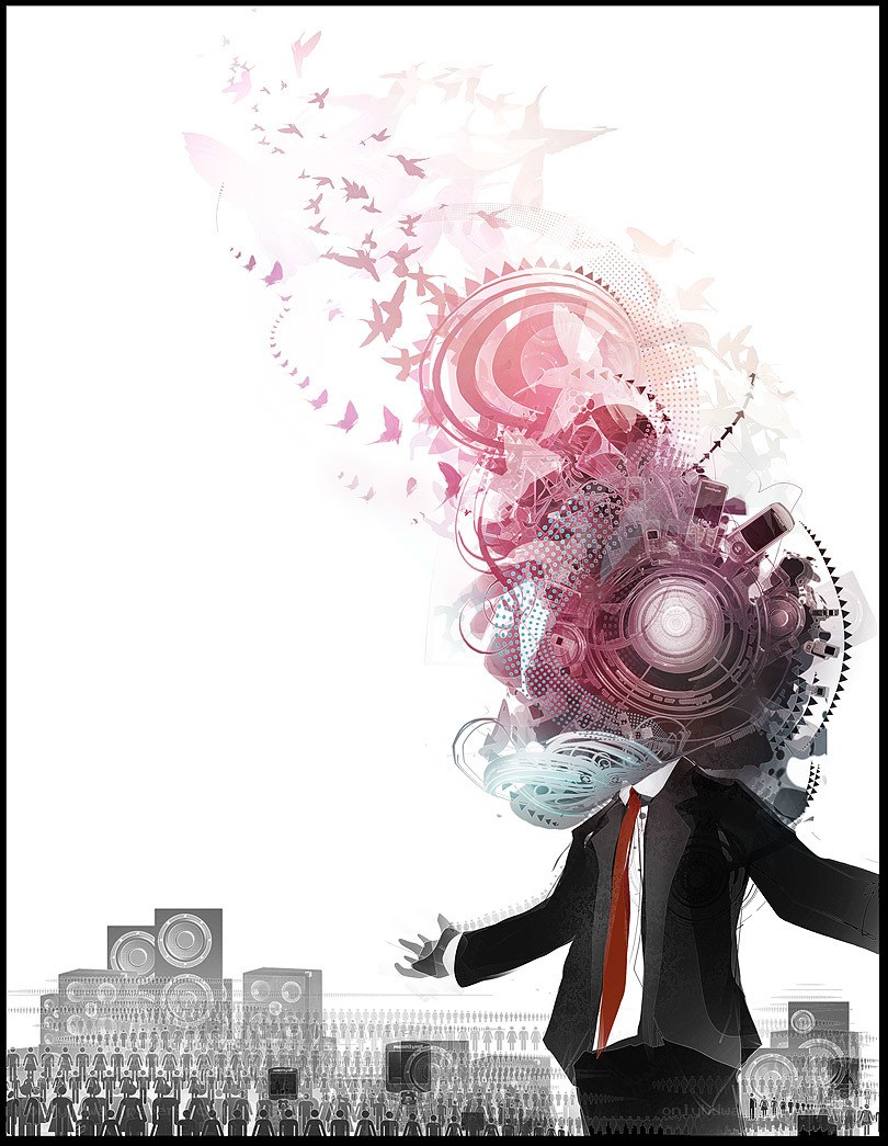 mechanical head man