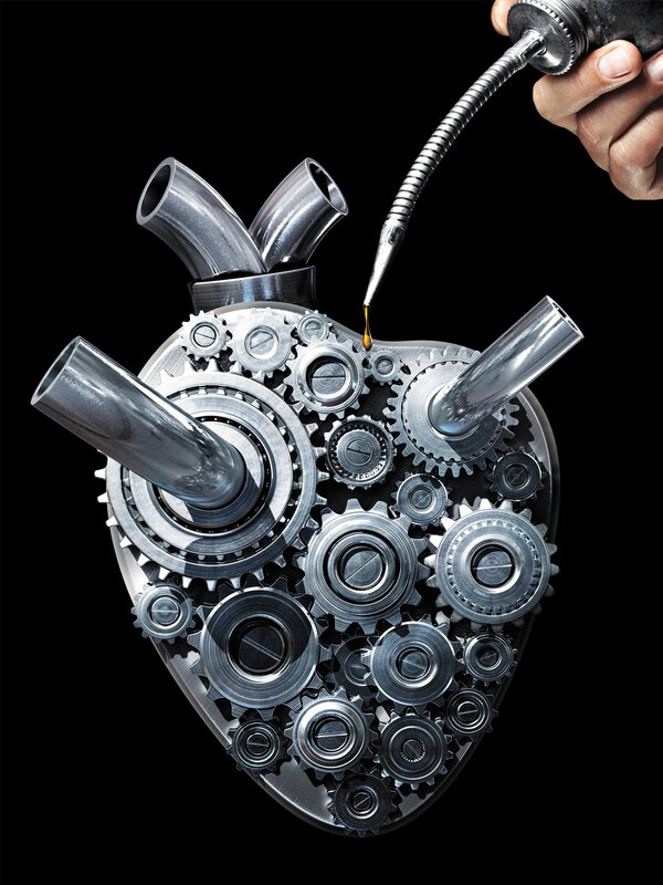 Mechanical Heart — Black