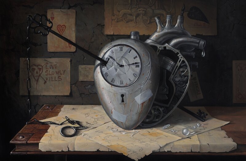 Mechanical Heart Clock