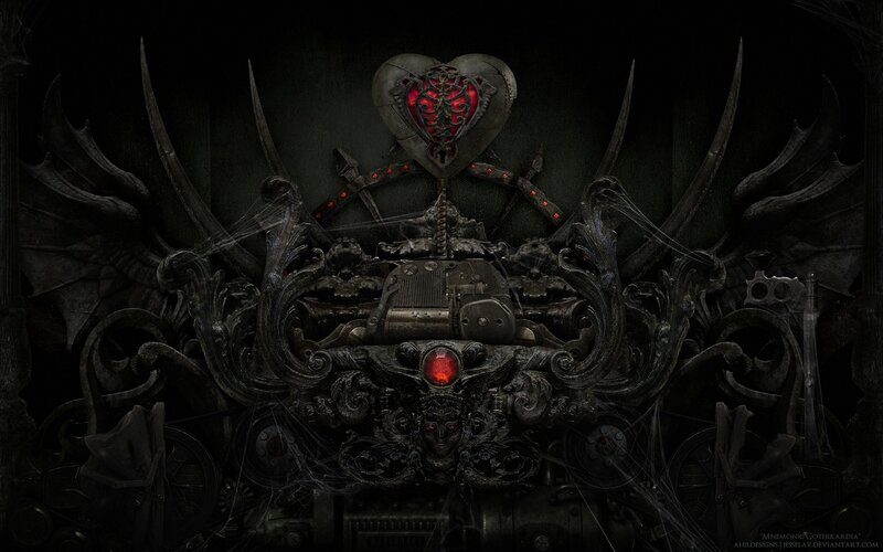 Mechanical Heart Sculpture