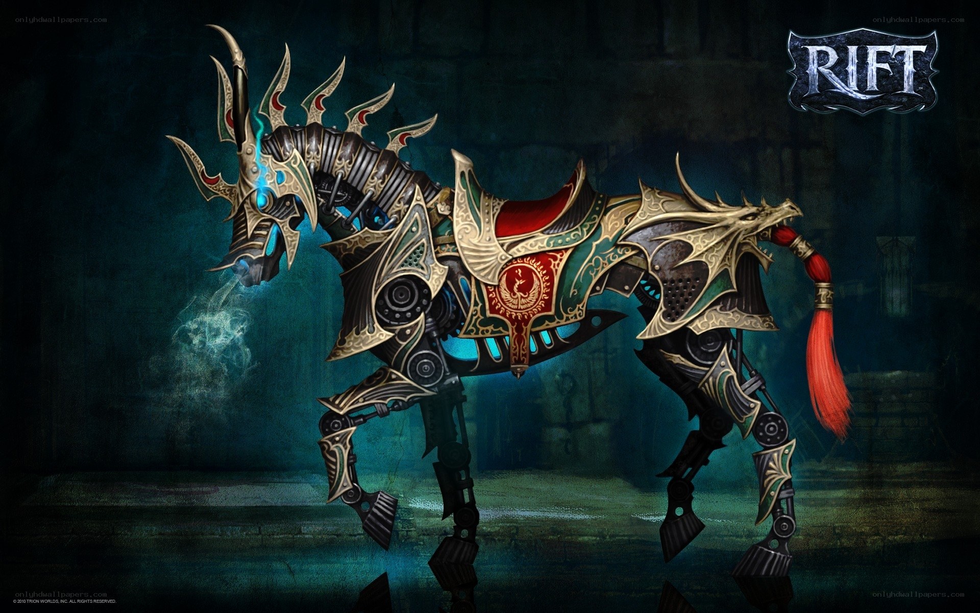 mechanical horse steampunk