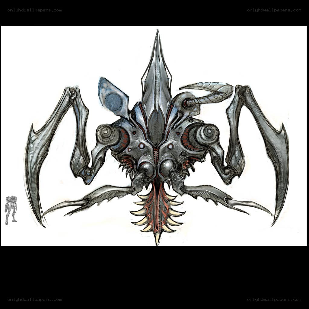 mechanical insect creature
