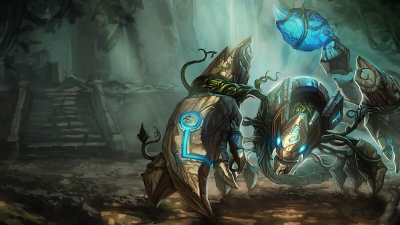 Mechanical Insect Creatures — Blue