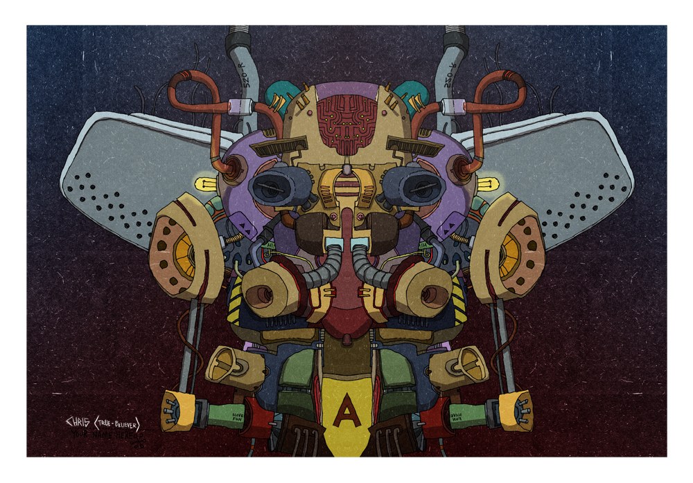 mechanical insect robot
