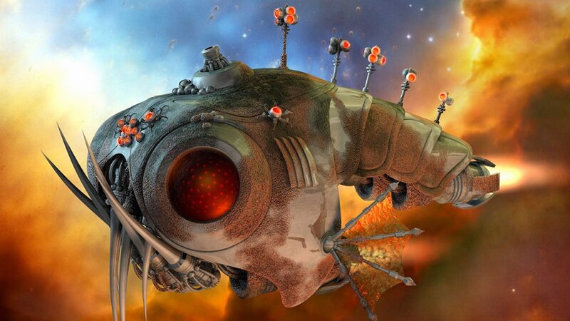 Mechanical Insect Spacecraft