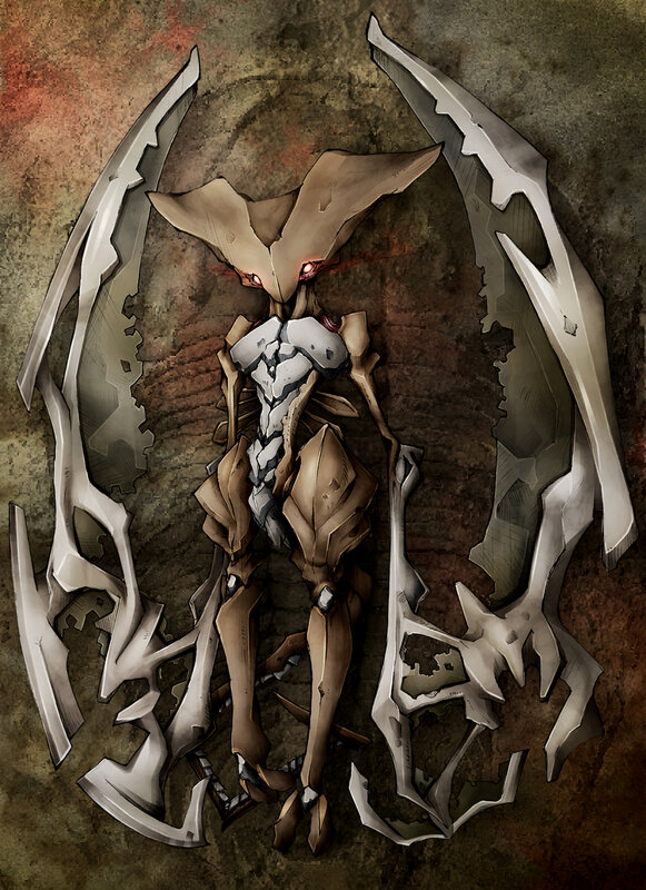 Mechanical Insectoid Creature — Brown