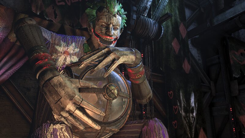 Mechanical Joker Figure