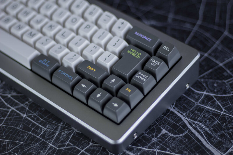 Mechanical Keyboard — Black, Neutral, Photograph