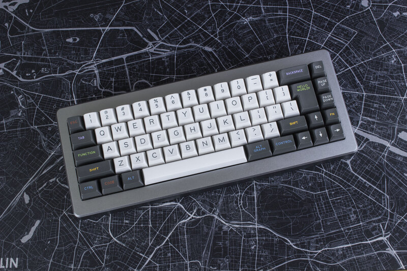 Mechanical Keyboard on Map