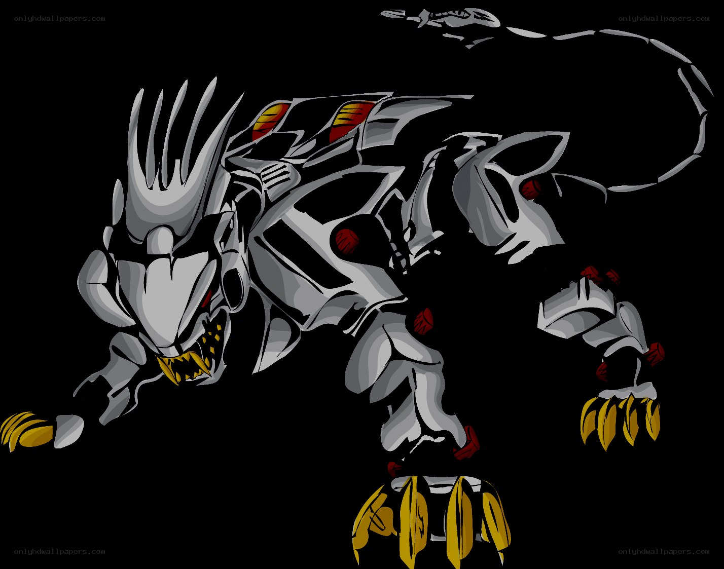 mechanical lion beast