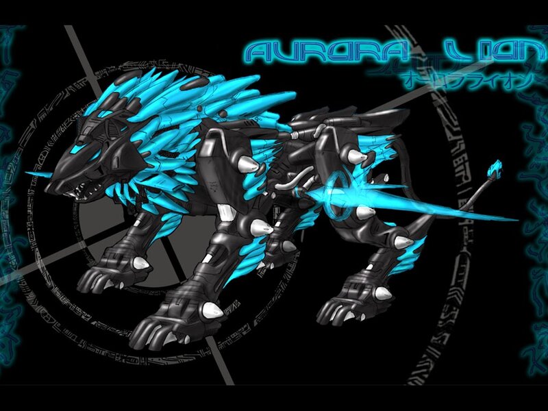 Mechanical Lion Creature — Black