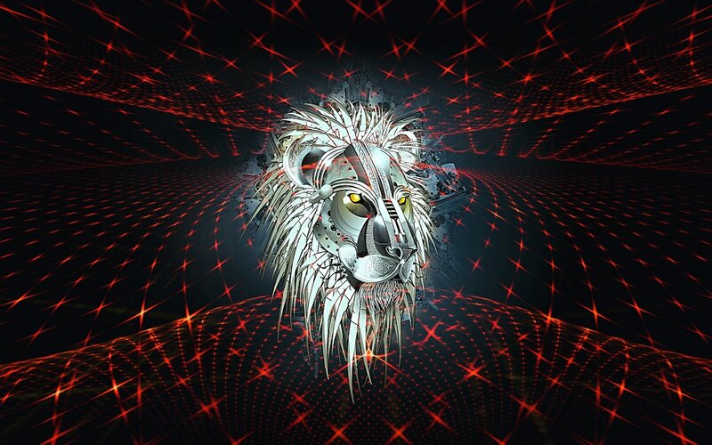 Mechanical Lion Head