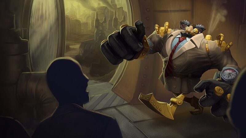 Mechanical Man in Suit — Brown