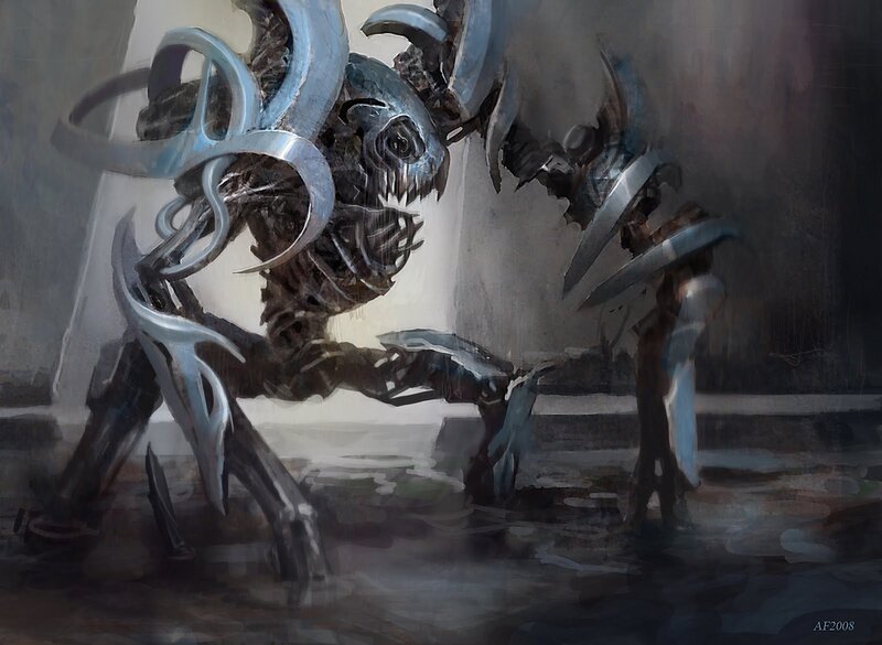 mechanical monster concept art