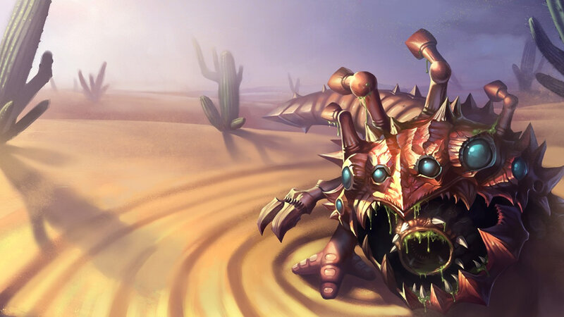 Mechanical Monster in Desert