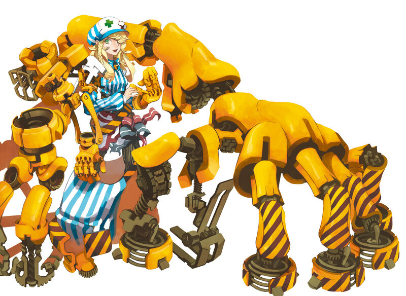 mechanical nurse character