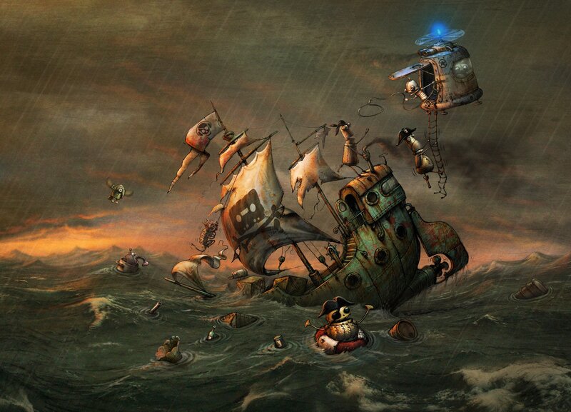 Mechanical Pirates Shipwreck