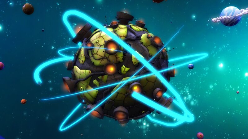 Mechanical Planet in Space