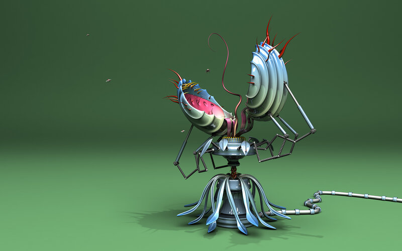Mechanical Plant Creature