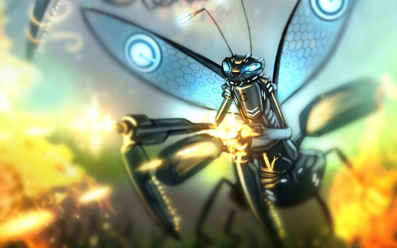 Mechanical Praying Mantis