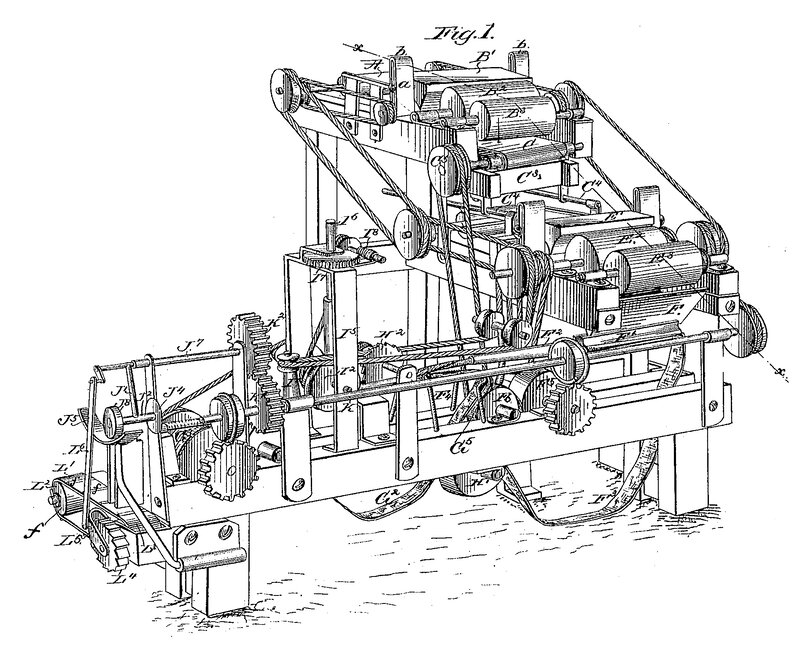 mechanical printing press