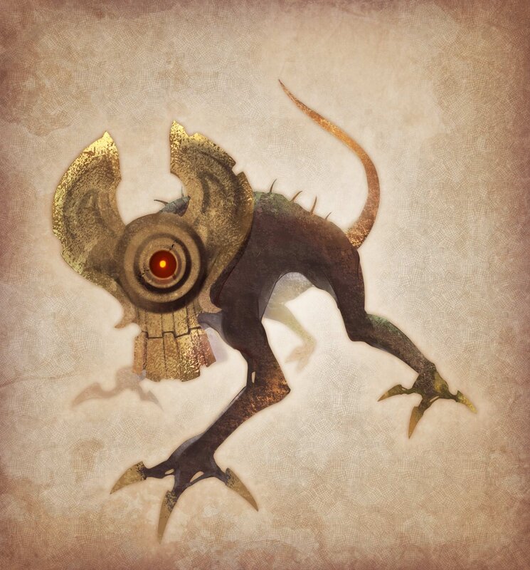 mechanical rat creature