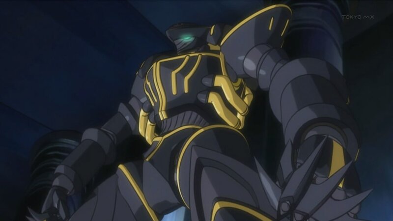 Mechanical Robot — Black, Dramatic, Night