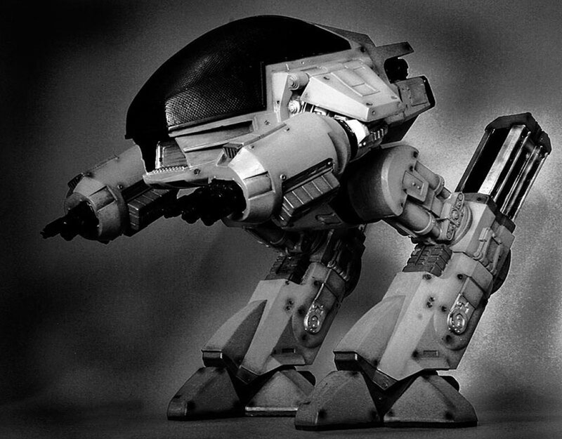 Mechanical Robot — Black
