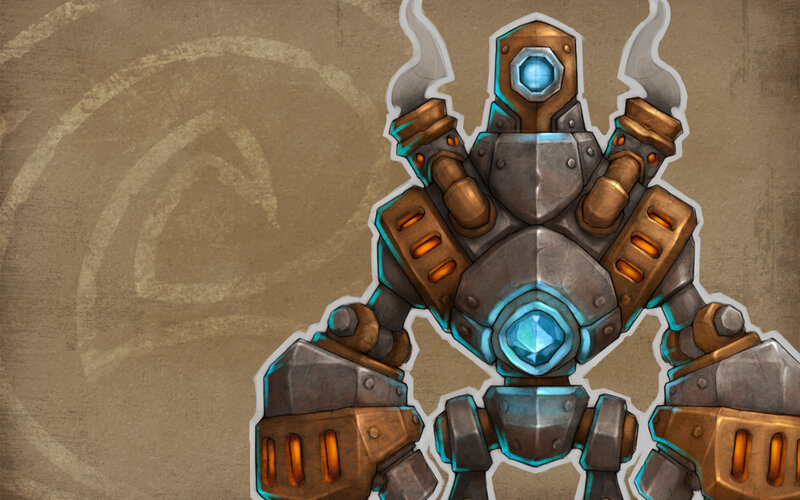 mechanical robot character