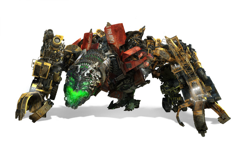 Mechanical Robot Creature — Yellow