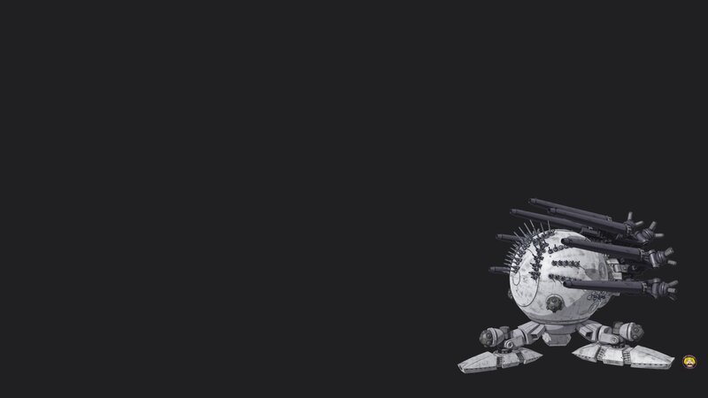 Mechanical Robot — Gray, Dramatic, Anime