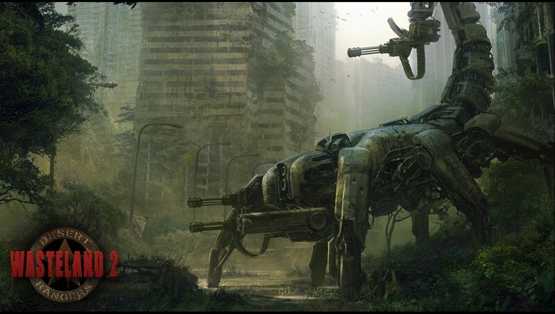 Mechanical Robot in Ruins
