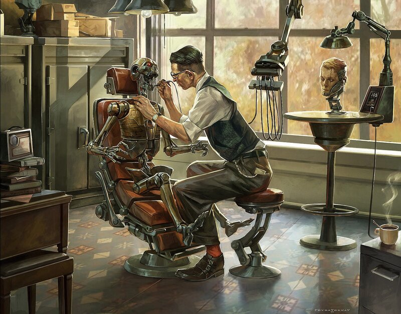 Mechanical Robot Patient