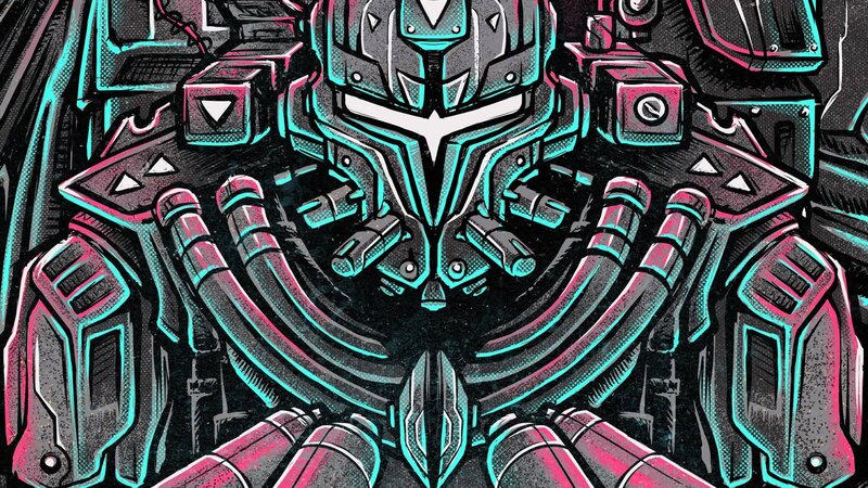 Mechanical Robot Torso