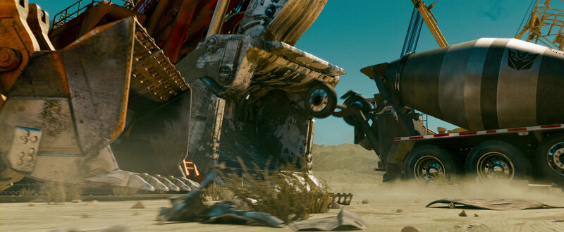 Mechanical Robots Fighting — Blue, Dramatic
