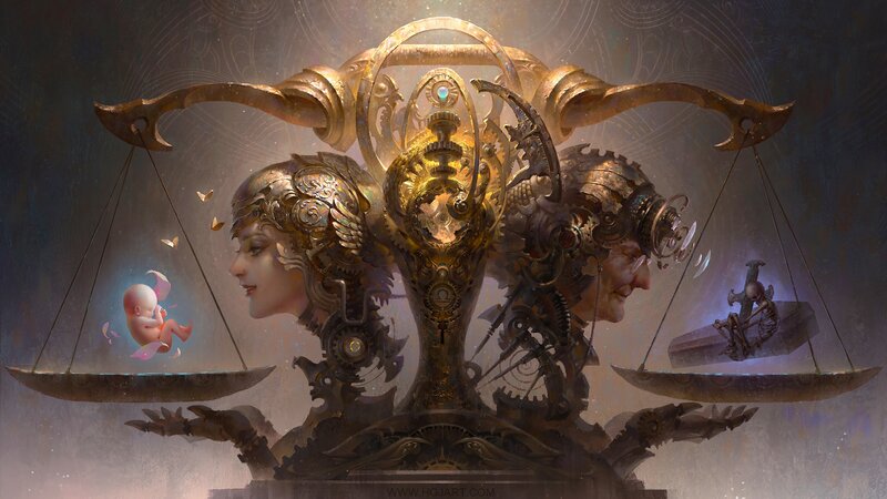 Mechanical Scales with Figures