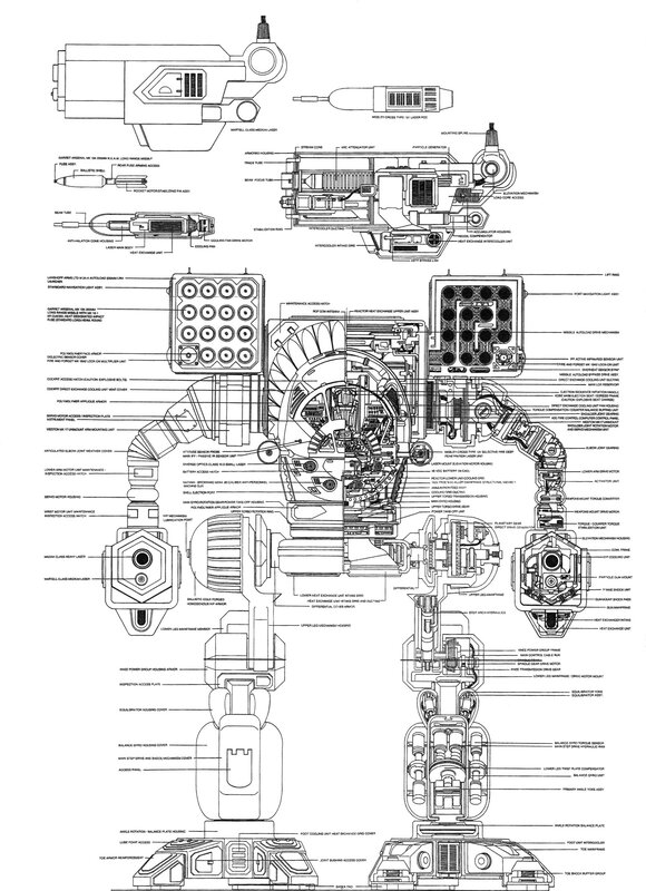 Mechanical schematic diagram