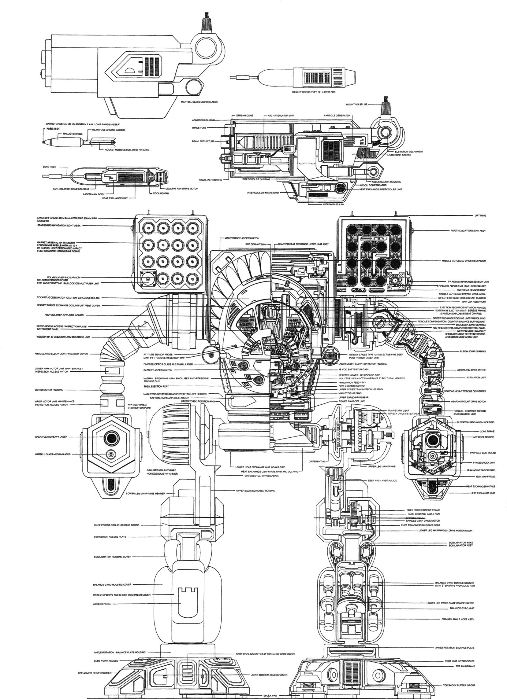Mechanical schematic diagram
